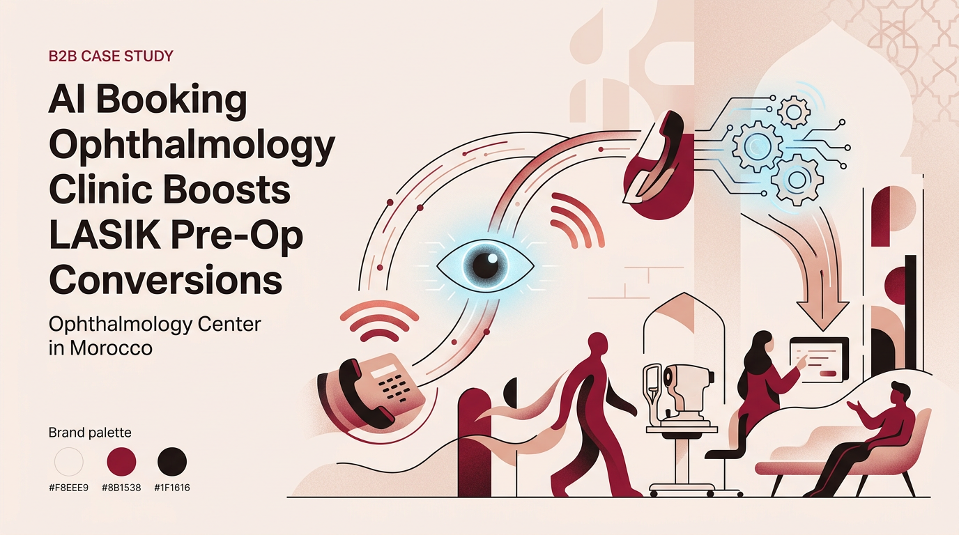 AI Booking Ophthalmology Clinic Boosts LASIK Pre-Op Conversions AI Booking Ophthalmology Clinic Boosts LASIK Pre-Op Conversions